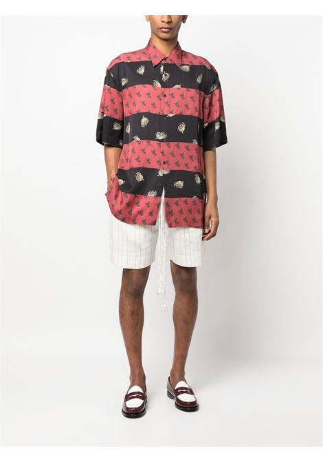 camicia con stampa DRIES VAN NOTEN | Camicia | CASSIDYEP6092404